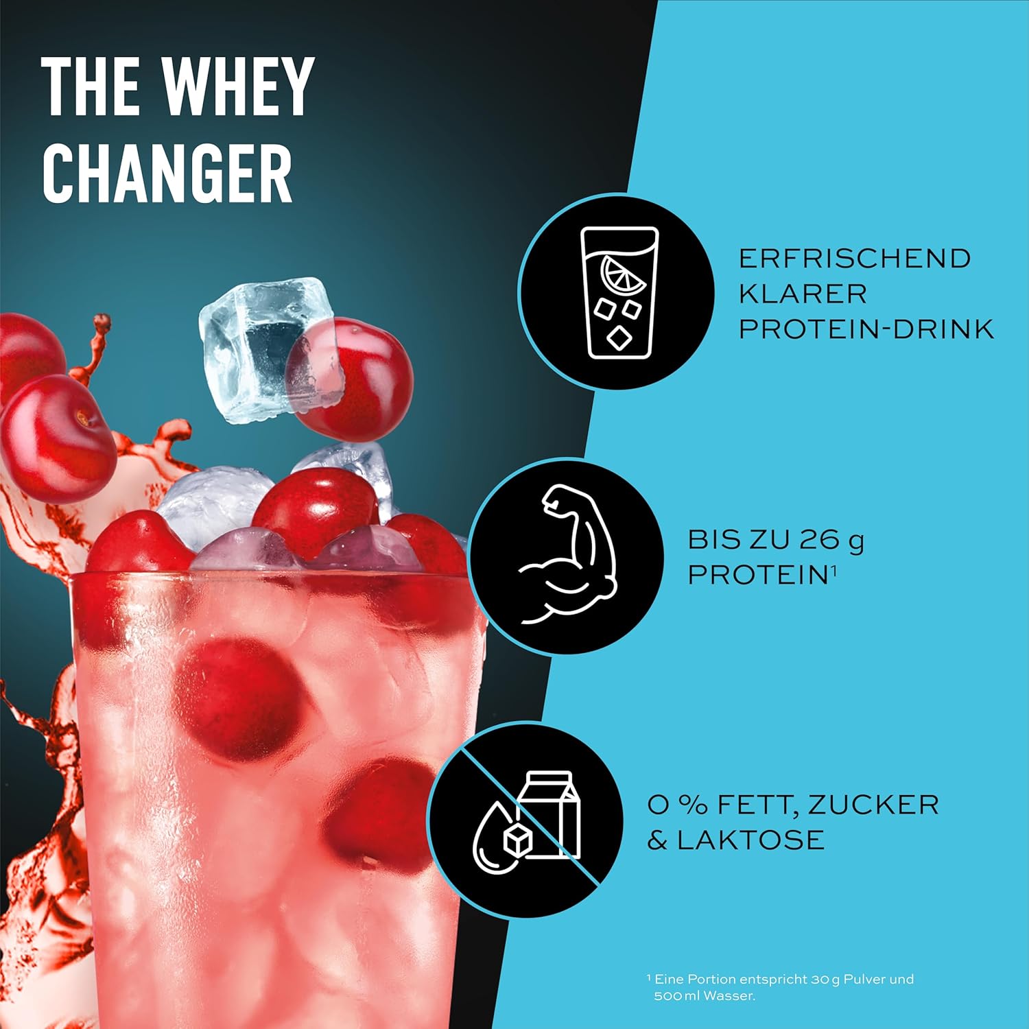 ESN ISOCLEAR Whey Protein Isolate - Fresh Cherry Proteinpulver - 300g