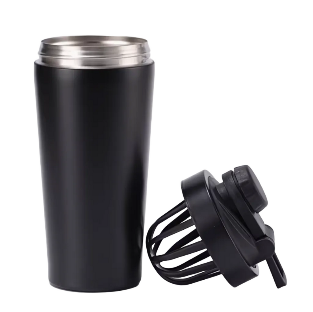 Gladiator Fight Academy Shaker & Trinkflasche mit Thermofunktion - doppelwandiger Edelstahl mit Gravur - 600 ml
