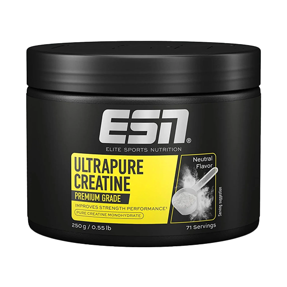 ESN Ultrapure Creatine Pulver - Premium Kreatin Monohydrat Pulver - 250g