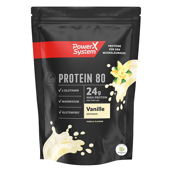Power System Protein 80 Designer Whey Proteinpulver - 360g