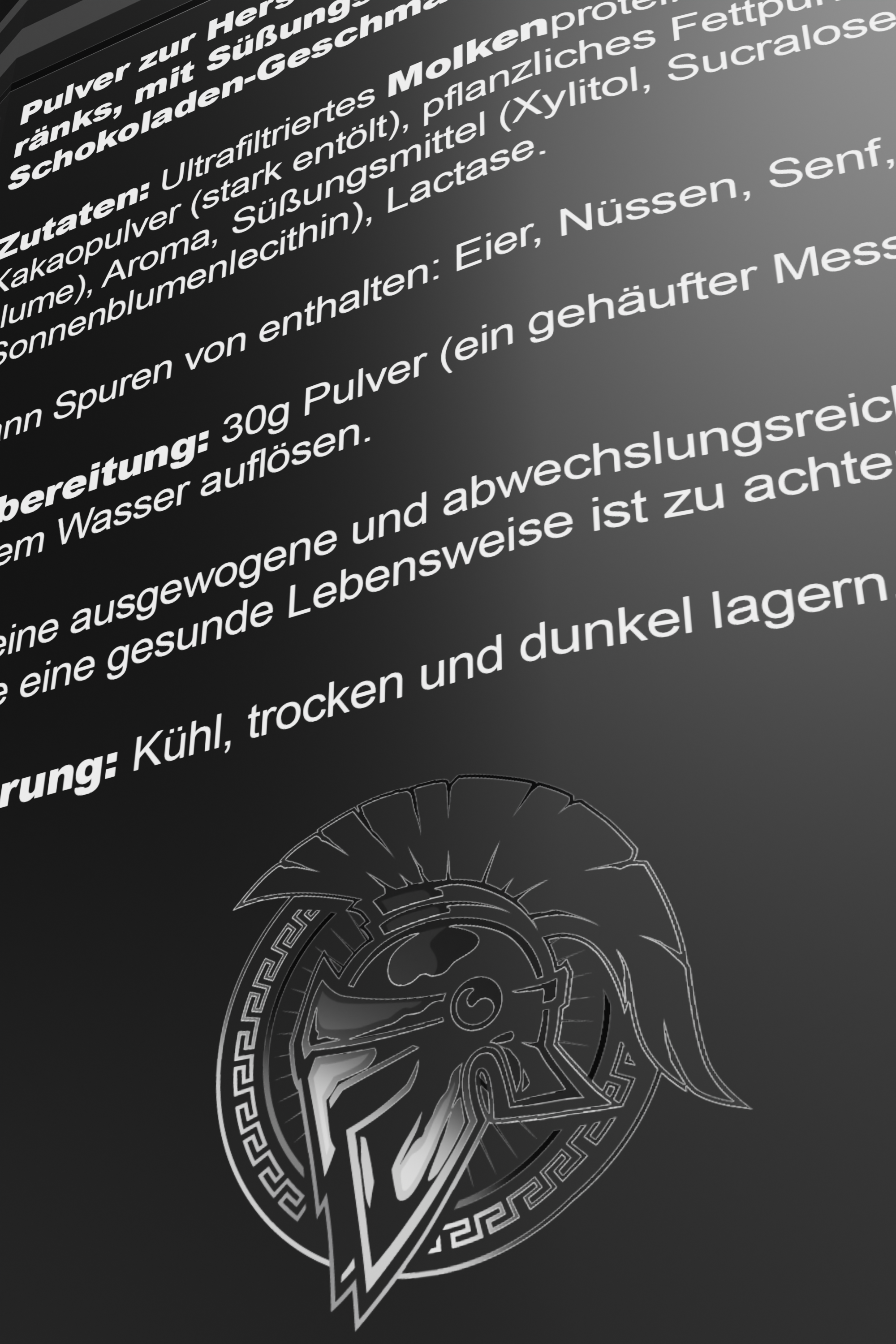 Gladiator Whey Protein - Schokolade - 908 g