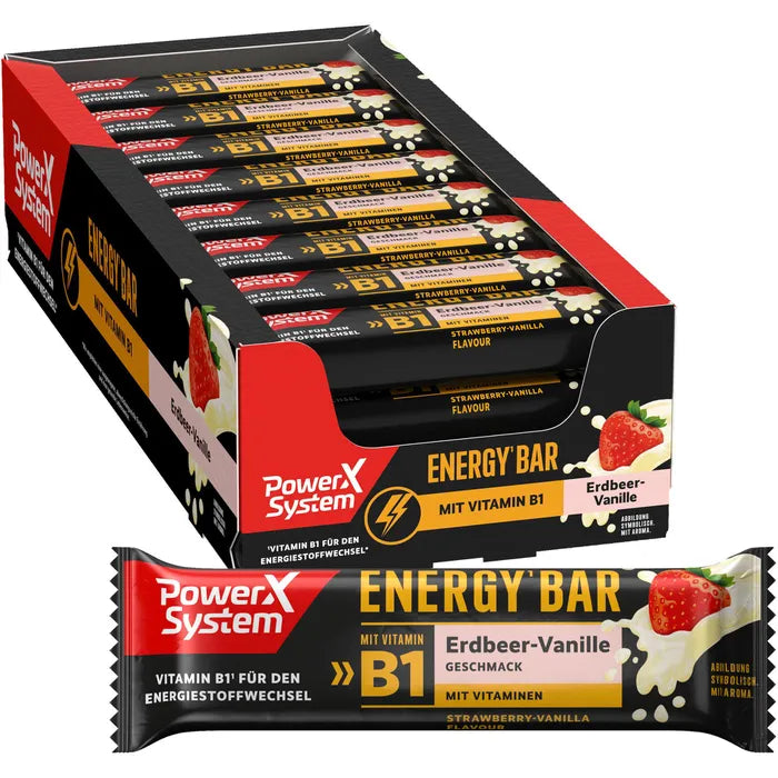 Power System Energy Bar Erdbeer-Vanille - 24 x 35g